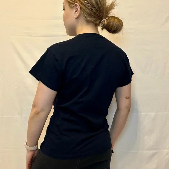 Vintage y2k Hard Rock Cafe London Navy Graphic Tee - XL - Picture 4 of 9